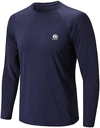 Wholesale π BOELTWIN Long Sleeve Cooling π Shirts And Rash Guard For Men With UPF 50+ Sun Protection For Hiking Fishing Running Gray βοΈ - Image 7
