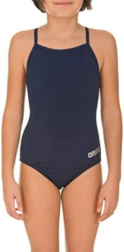 Hot Sale β€οΈ Arena Girl's Master MaxLife Sporty Thin Strap Racer Back One Piece Black π₯° - Image 3