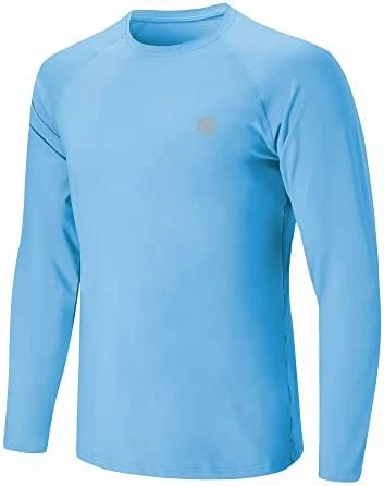 Wholesale π BOELTWIN Long Sleeve Cooling π Shirts And Rash Guard For Men With UPF 50+ Sun Protection For Hiking Fishing Running Gray βοΈ - Image 8