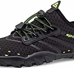 Discount 🌟 Teemie Water 👞 Shoes For Men 👩 Women Quick-Dry Barefoot Aqua Sock Outdoor Athletic Sport 👞 Shoes 8-grey ⭐