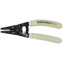 New 🌟 11055GLW Wire Stripper / Cutter, Klein-Kurve Stripper / Cutter, 10-18 AWG Solid, 12-20 AWG Stranded Wire, Glow In The Dark Grip 💯