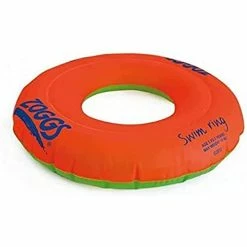Flash Sale 💯 Kids Inflatable Training Swim Ring Orange - 3-6 Year 🔔