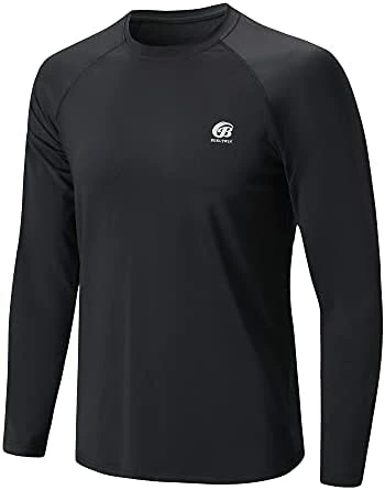 Wholesale π BOELTWIN Long Sleeve Cooling π Shirts And Rash Guard For Men With UPF 50+ Sun Protection For Hiking Fishing Running Gray βοΈ - Image 6