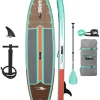 Wholesale ⭐ Inflatable Stand Up Paddle Board, SUP With Paddle, 🎒 Backpack Travel Bag, Pump, Fin, & Coiled Leash Classic ⌛