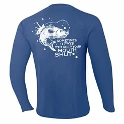 Cheap 🥰 Long Sleeve Fishing 👕 Shirts For Men Hooded UPF 50+ Sun Protection Moisture Wicking Sweatshirt Breathable T-Shirt W-navy Blue 🥰