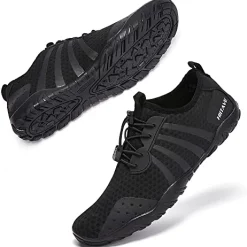 Outlet ๐ฅฐ HIITAVE ๐ฉ Womens Aqua Beach Water ๐ Shoes Quick Dry Barefoot Swim ๐งฆ Socks For Surf Pool River Walking Diving Water Sports Light Gray/pink ๐