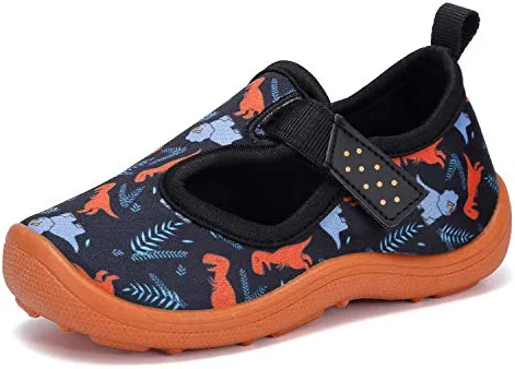 New โ FANTURE Toddler Water ๐ Shoes Boys ๐ง Girls ๐ฉด Sandal Cute Aquatic Beach Swim Pool Water Park Aqua ๐ Sneakers Toddler & Little Kid 01-uni Navy.pink ๐ - Image 14