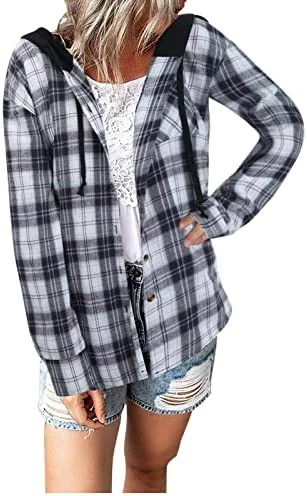 Top 10 π Women's Fashion Color Block Plaid Flannel Shacket Jacket Casual Long Sleeve Button Down π Shirt Lounge Fall π§₯ Coat Tops Zfucnk-a15-2-coffee β€οΈ 6 Top 10 π Women's Fashion Color Block Plaid Flannel Shacket Jacket Casual Long Sleeve Button Down π Shirt Lounge Fall π§₯ Coat Tops Zfucnk-a15-2-coffee β€οΈ - Image 4