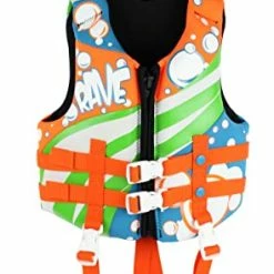 Cheap 😉 Child Neoprene Life Vest - USCG PFD (Blue/Orange/White) ⌛