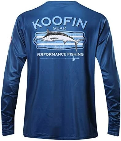 Wholesale ❤️ Performance Fishing 👕 Shirt Sun Protection 👕 Shirt UPF50 Outdoor Long Sleeve Dry-Fit Athletic 👕 Shirts US Flag White 🥰 - Image 9