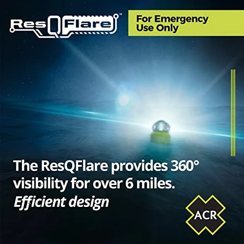 Budget π₯ CR ResQFlare Electronic Distress E-Flare And Flag, USCG Approved Replacement For Pyrotechnic Flares - ACR 3966 π - Image 4