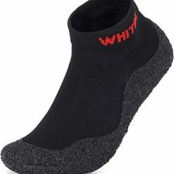 Hot Sale 🔔 WHITIN Minimalist Barefoot Sock 👞 Shoes For 👩 Women And Men | Eco-friendlier Water 👞 Shoes | Multi-Purpose & Ultra Portable Grey 🛒