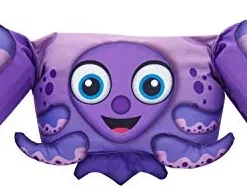 Deals 💯 Original Puddle Jumper Kids 3D Costume Life Jacket | Life Vest For Children 33 To 55 Pounds Purple Octopus 🤩