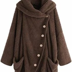 Outlet 🎉 Womens Cute Ears Fleece Hooded Sweatshirts Long Sleeve Oversized Hoodies Sweater Top Winter Pullover 🧥 Coats With Pocket Bkpp2 - T2-gray 🧨