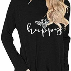 Buy 🌟 SNKSDGM 👩 Womens Crewneck Sweatshirts With Pockets Casual Loose Fitting Long Sleeve Graphic T 👕 Shirts Pullover Jumper Tunic Tops 21ab - E6 Purple 🧨