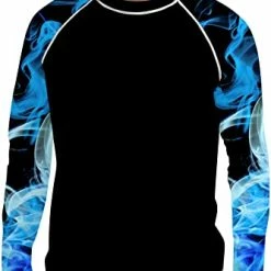 New 🌟 Goodstoworld Men's UPF 50+ Fashion Print Rash Guard Swim Fishing Surf Diving 👚 Shirt Tie Dye 01 💯