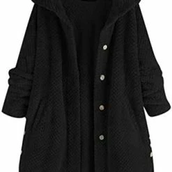 Best reviews of 🎁 Womens Zip Up Fleece Hoodies Jackets Warm Fuzzy Fluffy Teddy Oversized Sweatshirts Pullover 🧥 Coats Outwear With Pockets Dcx1- E8-gray 🛒