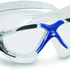 Outlet 😍 Sphere Vista Adult Unisex Swimming Goggles, Wide Distortion Free Vision, Anti Fog & Anti Scratch Lens Clear Lens / Bl 🤩