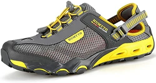 Top 10 ๐งจ HUMTTO ๐ฉ Womens Mens Water ๐ Shoes - Amphibious Hiking ๐ฉด Sandal Closed Toe Outdoor ๐ฉด Sandals Quick Drying Lightweight Breathable Non-Slip Aqua ๐ Shoes โ๏ธ Summer Water ๐ฉด Sandals Beige ๐ฅ - Image 11