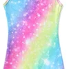 Cheapest 🎉 HOZIY Gymnastics Leotards For 👧 Girls Toddlers Biketards Unicorn Dinosaur Rainbow Mermaid Leopard Donut Galaxy 😍