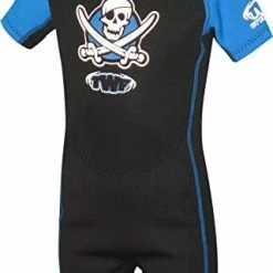 Buy 🌟 Kids Pirate Shortie Wetsuit Blue 😍