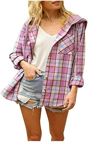Top 10 π Women's Fashion Color Block Plaid Flannel Shacket Jacket Casual Long Sleeve Button Down π Shirt Lounge Fall π§₯ Coat Tops Zfucnk-a15-2-coffee β€οΈ 14 Top 10 π Women's Fashion Color Block Plaid Flannel Shacket Jacket Casual Long Sleeve Button Down π Shirt Lounge Fall π§₯ Coat Tops Zfucnk-a15-2-coffee β€οΈ - Image 12