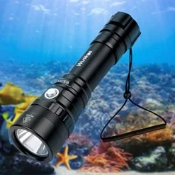 Brand new 👏 Wurkkos Diving Light Max 2000 Lumen Dive Flashlight, IPX8 Waterproof Scuba Dive Light, Submarine Flashlight With SST40 LED, Professional Snorkeling Light For Under Water Deep Sea Cave(5000K) Dl70-13000lm ⌛