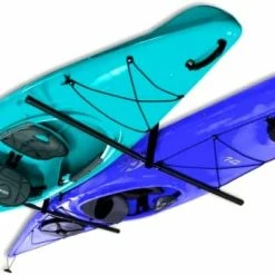 Brand new ⭐ StoreYourBoard 2 Kayak Ceiling Storage Rack, Adjustable Mount, Holds 2 Kayaks Or Canoes, Overhead Garage Hanger ✨