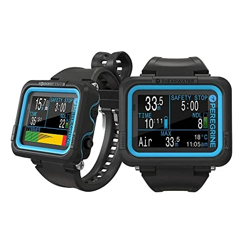 Cheapest β Shearwater Peregrine Air, Nitrox, 3 Gas Nitrox, Gauge Wrist Computer - 3 OC Gases Vibration Alerts β