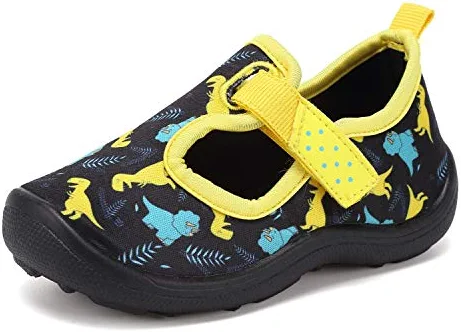 New โ FANTURE Toddler Water ๐ Shoes Boys ๐ง Girls ๐ฉด Sandal Cute Aquatic Beach Swim Pool Water Park Aqua ๐ Sneakers Toddler & Little Kid 01-uni Navy.pink ๐ - Image 10
