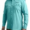Hot Sale 👏 Whitewater Lightweight Moisture Wicking Long Sleeve Fishing 👕 Shirt With UPF 50 ✔️