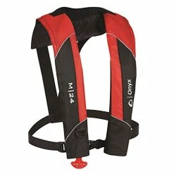 Brand new 🔥 ABSOLUTE OUTDOOR Onyx M-24 Manual Inflatable Vest Red 👏