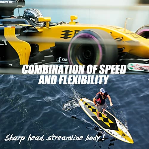 Budget ❤️ Inflatable Stand Up Paddle Board, 10'6''/11' SUP W/Accessories 🎒 Backpack, Adj Paddle, Double Action Pump, Waterproof Bag, Leash, Non-Slip Deck Beginner/Intermediate ISUP For Adults & Youth ✔️ - Image 2