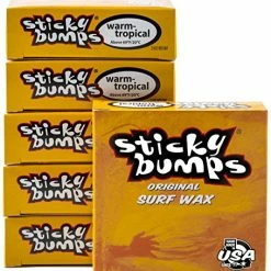 Best deal 🛒 Sticky Bumps Warm/Tropical Water Surfboard Wax, White, 6 Pack 👍
