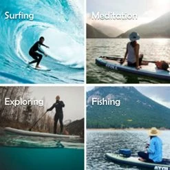 Outlet ✨ 11' Foot Inflatable Stand Up Paddle Board (6 Inches Thick, 32 Inches Wide) ISUP, Bravo Hand Pump And 3 Piece Paddle, Travel 🎒 Backpack And Accessories New Leash Included Desert Sand ✨ 13 Outlet ✨ 11' Foot Inflatable Stand Up Paddle Board (6 Inches Thick, 32 Inches Wide) ISUP, Bravo Hand Pump And 3 Piece Paddle, Travel 🎒 Backpack And Accessories New Leash Included Desert Sand ✨ -Ewedoos Shop 51737l8FGkL