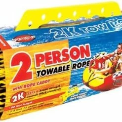 Budget ✨ Towable Rope With Rope Caddy, 1-6 Rider Tow Ropes For Towable Tubes, Multiple Size Options Available 😀