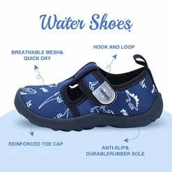 Buy ๐ Nerteo Boys ๐ง Girls Cute Aquatic Water ๐ Shoes & Beach, Swim, Pool, Water Park & Toddler/Little Kid Colorfull/love โ๏ธ