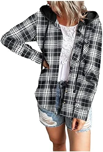 Top 10 π Women's Fashion Color Block Plaid Flannel Shacket Jacket Casual Long Sleeve Button Down π Shirt Lounge Fall π§₯ Coat Tops Zfucnk-a15-2-coffee β€οΈ 4 Top 10 π Women's Fashion Color Block Plaid Flannel Shacket Jacket Casual Long Sleeve Button Down π Shirt Lounge Fall π§₯ Coat Tops Zfucnk-a15-2-coffee β€οΈ - Image 2
