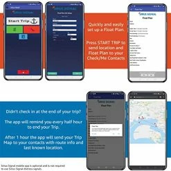 Wholesale 😍 Irius Signal C-1003 SOS LED Flare Electronic Visual Distress Signal Kit With Daytime Distress Flag And Whistle - CG Approved - Legally Never Buy Flares Again White Sos Signal With Removable Float Ring 😀