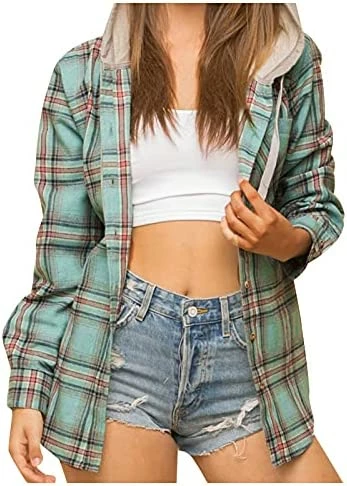 Top 10 π Women's Fashion Color Block Plaid Flannel Shacket Jacket Casual Long Sleeve Button Down π Shirt Lounge Fall π§₯ Coat Tops Zfucnk-a15-2-coffee β€οΈ 12 Top 10 π Women's Fashion Color Block Plaid Flannel Shacket Jacket Casual Long Sleeve Button Down π Shirt Lounge Fall π§₯ Coat Tops Zfucnk-a15-2-coffee β€οΈ - Image 10