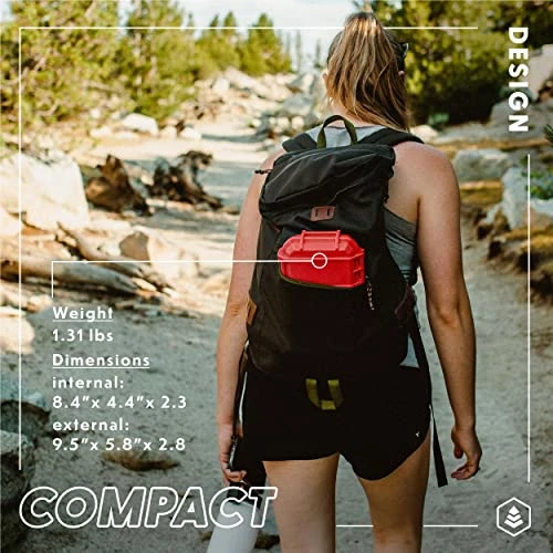 Best reviews of ๐ 56 Waterproof Dry Box Protective Case - Travel Safe/Mil Spec/USA Made - For Tackle Organization Of Cameras, Phones, Camping, Fishing, Hiking, EDC, Water Sports, Knives โ - Image 4