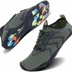 Outlet 🛒 WXDZ Men 👩 Women Water Sports 👞 Shoes Quick Dry Barefoot Aqua 🧦 Socks Swim 👞 Shoes For Pool Beach Walking Running 1-khaki ❤️
