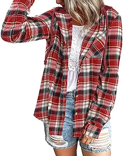 Top 10 π Women's Fashion Color Block Plaid Flannel Shacket Jacket Casual Long Sleeve Button Down π Shirt Lounge Fall π§₯ Coat Tops Zfucnk-a15-2-coffee β€οΈ 11 Top 10 π Women's Fashion Color Block Plaid Flannel Shacket Jacket Casual Long Sleeve Button Down π Shirt Lounge Fall π§₯ Coat Tops Zfucnk-a15-2-coffee β€οΈ - Image 9