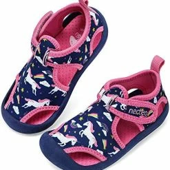 Deals 🌟 RANLY & SMILY Nerteo Kids From Pool To Play 🩴 Sandals | Toddler Water 👟 Shoes Colorful/love 🔥