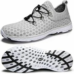 Best deal 🛒 MOERDENG 👩 Women's Quick Drying Water 👟 Shoes Lightweight Aqua 👟 Shoes For Sports Outdoor Beach Pool Exercise Black/white 👍