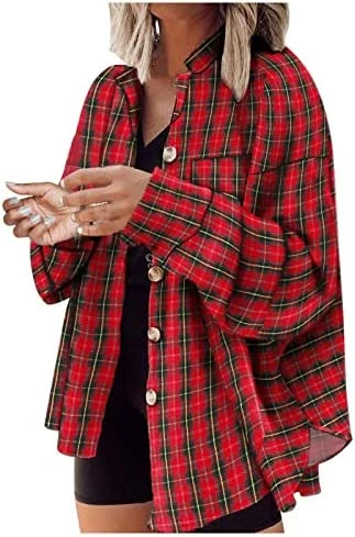 Top 10 π Women's Fashion Color Block Plaid Flannel Shacket Jacket Casual Long Sleeve Button Down π Shirt Lounge Fall π§₯ Coat Tops Zfucnk-a15-2-coffee β€οΈ 16 Top 10 π Women's Fashion Color Block Plaid Flannel Shacket Jacket Casual Long Sleeve Button Down π Shirt Lounge Fall π§₯ Coat Tops Zfucnk-a15-2-coffee β€οΈ - Image 14