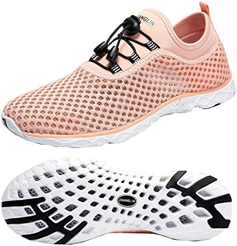 Best Pirce 🥰 Zhuanglin 👩 Women's Quick Drying Aqua Water 👟 Shoes Casual Walking 👟 Shoes B-lightgrey ⌛ - Image 5