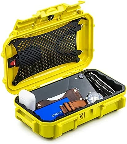 Best reviews of ๐ 56 Waterproof Dry Box Protective Case - Travel Safe/Mil Spec/USA Made - For Tackle Organization Of Cameras, Phones, Camping, Fishing, Hiking, EDC, Water Sports, Knives โ - Image 12