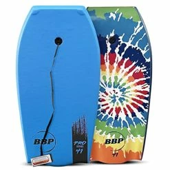 Cheapest 🎉 Back Bay Play BBP Pro Series Body Board - 33" To 41" Lightweight EPS Core Body Boards, Boogie Boards For Beach Kids, Bodyboard For 🏄 Surfing Kids And Adults Boogie Board Neon Blue 🎉