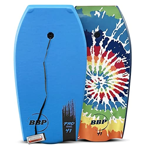 Cheapest π Back Bay Play BBP Pro Series Body Board - 33" To 41" Lightweight EPS Core Body Boards, Boogie Boards For Beach Kids, Bodyboard For π Surfing Kids And Adults Boogie Board Neon Blue π